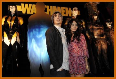 Vanessa Hudgens And Zac Efron At Watchmen Premiere in Hollywood